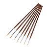 7Pcs Nylon Nail Art Liner Brush AJEW-WH20022-77-1