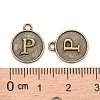 Alloy Pendant Cabochon Settings PALLOY-N156-01P-AB-2