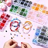 260Pcs 10 Styles Baking Paint Glass Beads DGLA-YW0001-49-5