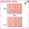 1Pcs Sizes Coffee Bean Silicone Molds ST-CJ0043-005-2