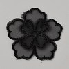 Organza Embroidery Sew on Appliques PATC-WH0008-61C-1