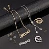 12Pcs Brass Box Chain Bracelet KK-NB0002-62-4