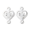 Brass Filigree Connector Charms KK-F880-02S-01-1