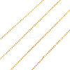 Ion Plating(IP) 304 Stainless Steel Cable Chains CHS-D004-01G-3