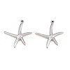 304 Stainless Steel Pendants STAS-L317-01P-1