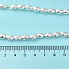 Electroplated Strong Magnetic Synthetic Hematite Beads Strands G-P518-03D-4