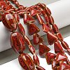 Handmade Porcelain Beads Strands PORC-B002-19C-2