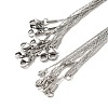Tarnish Resistant Trendy Unisex 304 Stainless Steel Boston Link Chain Necklaces LS-NJEW-L043-51P-2
