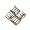 Non-Tarnish 304 Stainless Steel Pendants STAS-Q316-02P-1