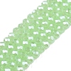 Electroplate Glass Beads Strands EGLA-A044-J4mm-A08-1