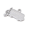 304 Stainless Steel Pendants SA-CBAE30B-03H-P-2