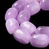 Natural Selenite Beads Strands G-F750-01-5