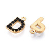 304 Stainless Steel and Rhinestone Pendants STAS-T071-11B-G-3