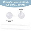 2 Strands Natural Rainbow Moonstone Beads Strands G-FI0001-08-2