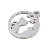 304 Stainless Steel Charms LS-STAS-Z183-07P-2