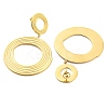 304 Stainless Steel Stud Earrings X-EJEW-C067-22G-2