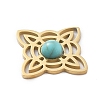 Synthetic Turquoise Pendants LS-STAS-I327-14G-02-2
