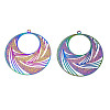 304 Stainless Steel Pendants X-STAS-S118-071-1