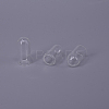 Handmade Blown Glass Bottles LS-GLAA-WH0018-69-2