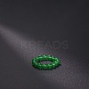 Natural Jade Stretchy Finger Rings FS-WG01730-43-1