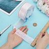 18M Iridescent Polyester Ribbon OCOR-WH0097-10B-3
