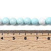 Natural Magnesite Beads Strands G-P598-E-6mm-01-5