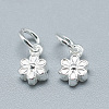 925 Sterling Silver Charms X-STER-T002-104S-2
