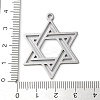 Non-Tarnish 304 Stainless Steel Pendants LS-STAS-R116-01P-3