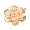 304 Stainless Steel and Acrylic and Plastic Pendants STAS-R170-04G-06-2