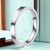 Non-Tarnish Stainless Steel Plain Band Rings FS-WG75602-114-1
