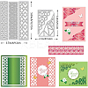 Carbon Steel Cutting Dies Stencils DIY-WH0309-248-2