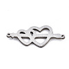 Non-Tarnish 304 Stainless Steel Link Connectors LS-STAS-T059-06P-2