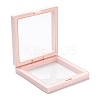 Square Transparent PE Thin Film Suspension Jewelry Display Box LS-X1-CON-D009-01A-04-3