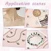 24Pcs 201 Stainless Steel Snap Clasps FIND-FG0003-67-5
