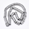 Electroplate Non-magnetic Synthetic Hematite Beads Strands G-T061-14G-2