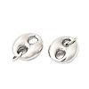 304 Stainless Steel Pendants STAS-P441-01P-2