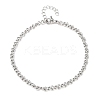 304 Stainless Steel Chain Bracelets BJEW-P376-03P-4