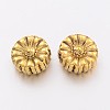 Tibetan Style Alloy Flower Beads X-TIBEP-GC190-AG-NR-2