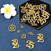 Rack Plating Alloy Pendants FIND-FS0003-48-8