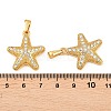 304 Stainless Steel Rhinestone Pendants STAS-P438-27G-3
