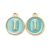 Golden Plated Alloy Enamel Charms LS-ENAM-S118-05I-1