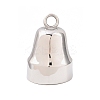 304 Stainless Steel Bell Pendants STAS-Z171-21P-1