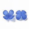 Frosted Acrylic Bead Caps MACR-S371-06A-751-2
