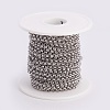 Tarnish Resistant 304 Stainless Steel Rolo Chains CHS-K008-09C-2