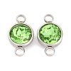 K9 Glass Connector Charms GLAA-G017-P13-1