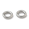 Tarnish Resistant 304 Stainless Steel Open Jump Rings X-STAS-Q186-02-3x0.6mm-3