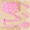 20M Double Satin Lace Edge Trim Organza Lace Ribbon OCOR-UN0001-02C-5
