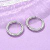 304 Stainless Steel Twist Hoop Earrings for Women EJEW-A130-02C-P-4