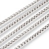 Tarnish Resistant 304 Stainless Steel Box Chains CHS-L017-07B-1