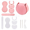 Leather DIY Mini Coin Purse Kit DIY-TA0004-90D-1